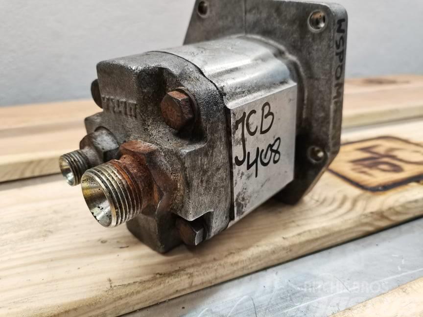 JCB 408 ZX {Ultra} hydraulic pump Transmissão