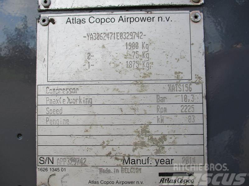 Atlas Copco XATS 156 DD - N Compressores