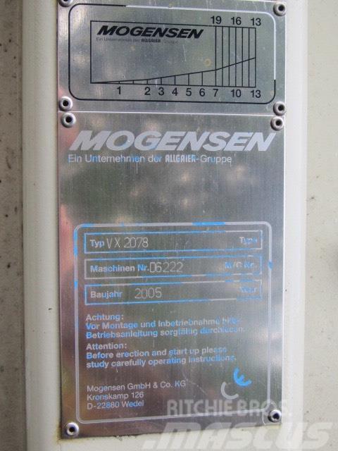Mogensen VX 2078 Stangensizer , Vibrating bar screen Crivos