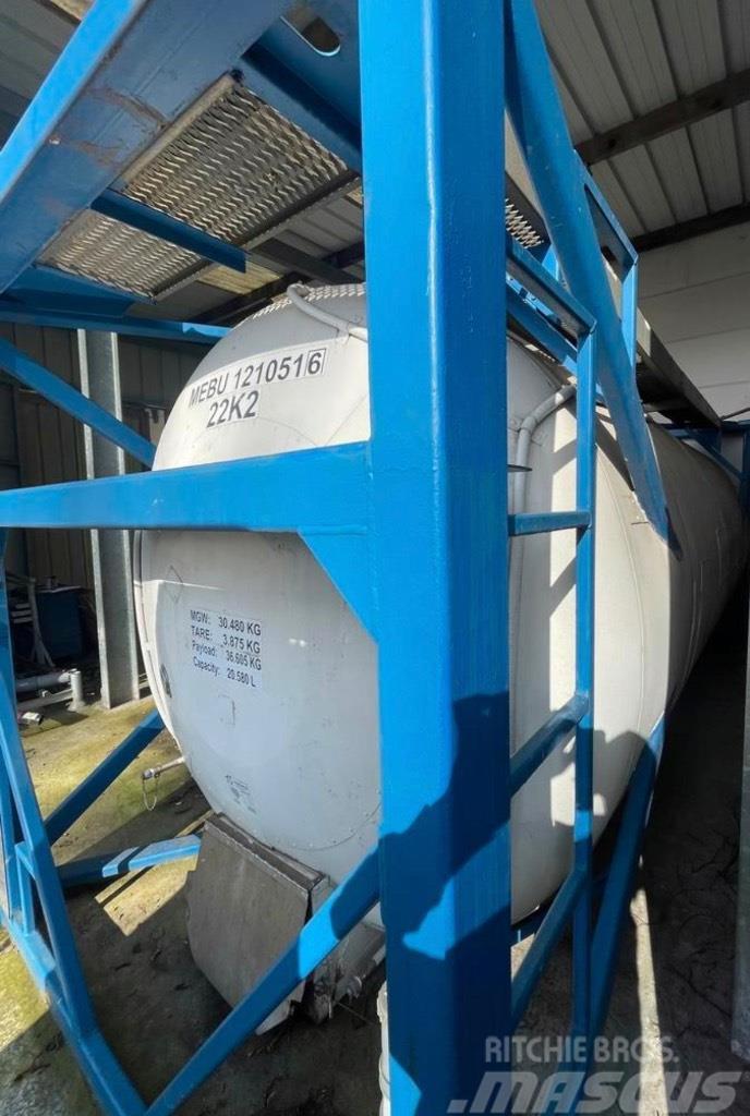  Container Tank 20500L with test certificate Contai Contentores de tanques