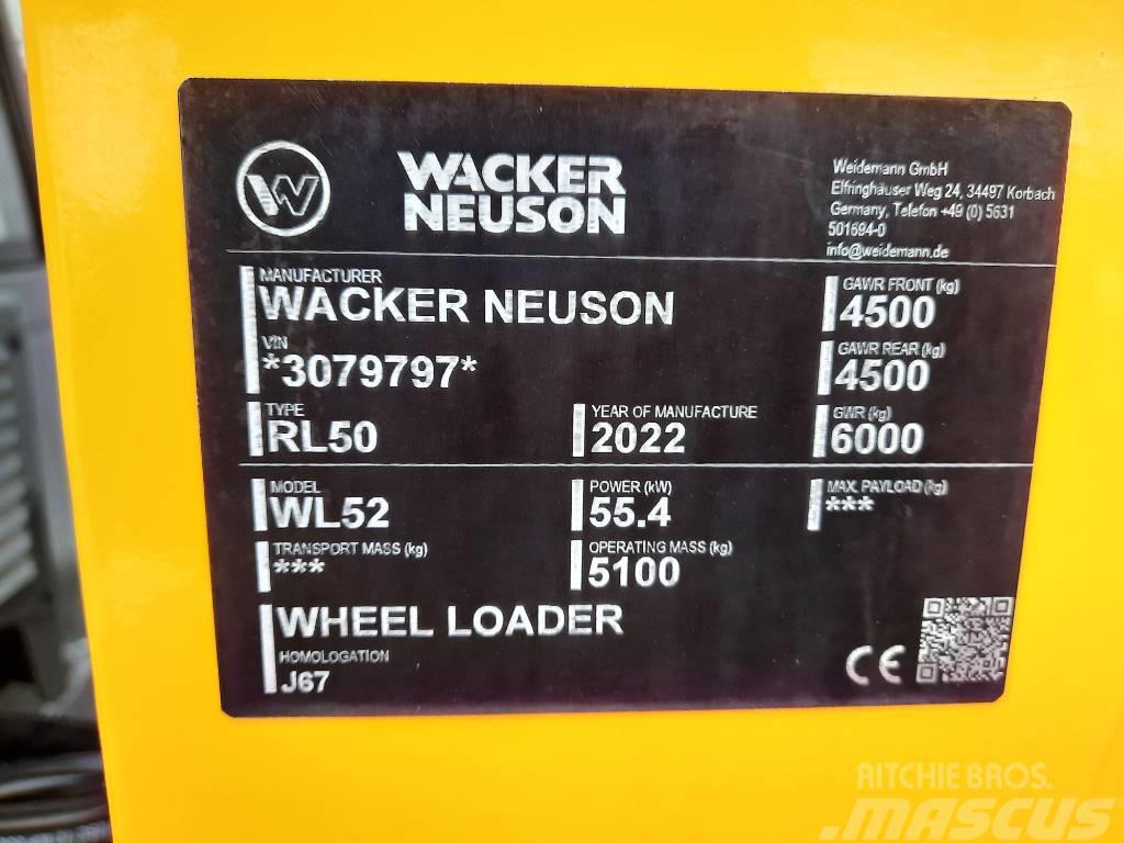 Wacker Neuson WL 52 Pás carregadoras de rodas