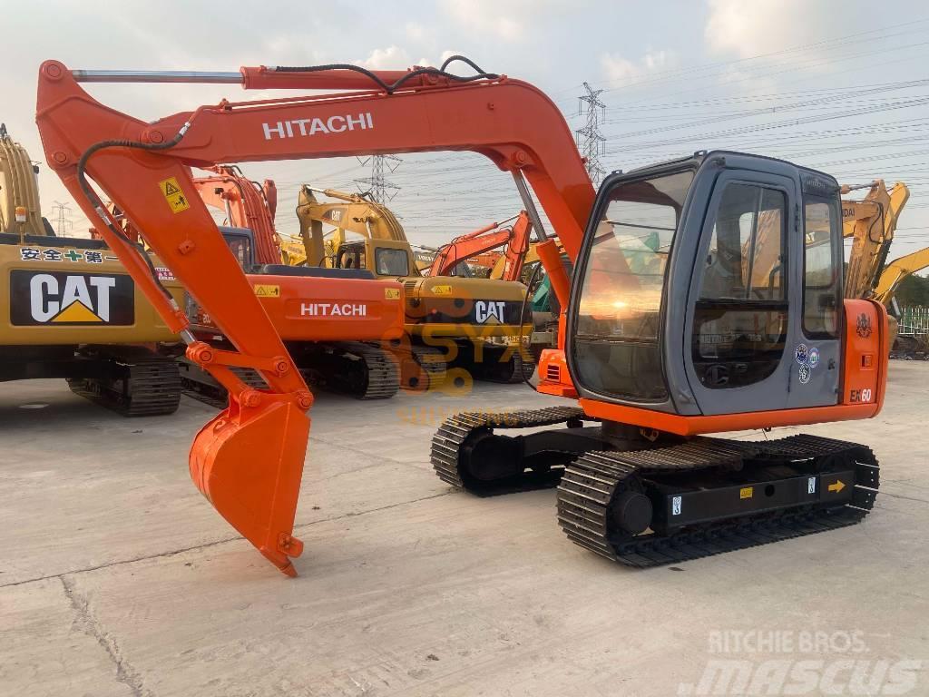 Hitachi EX 60-5 Mini Escavadoras <7t
