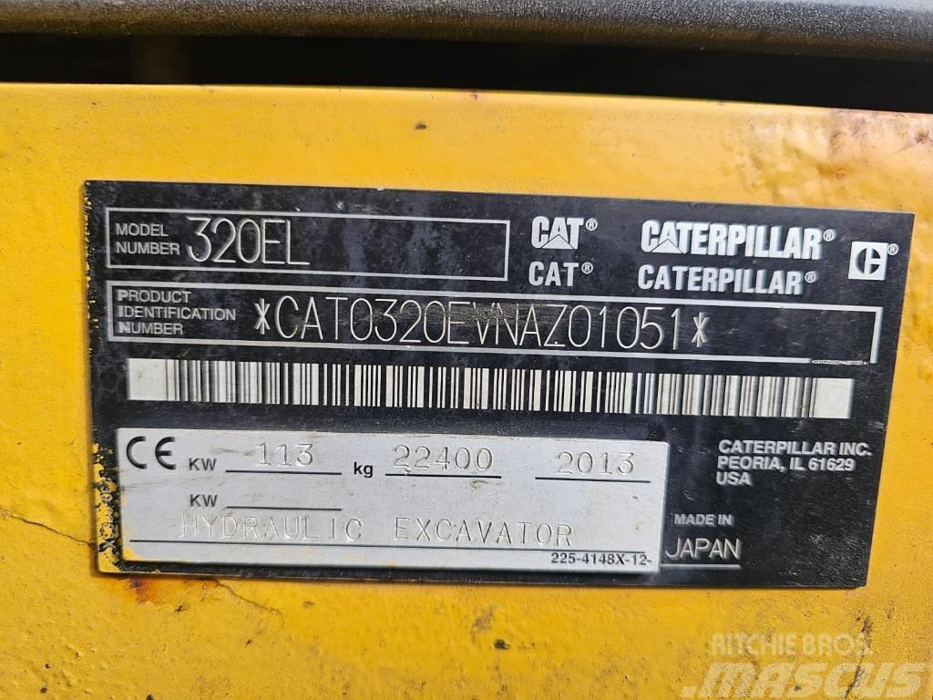 CAT 320 EL Escavadoras de rastos