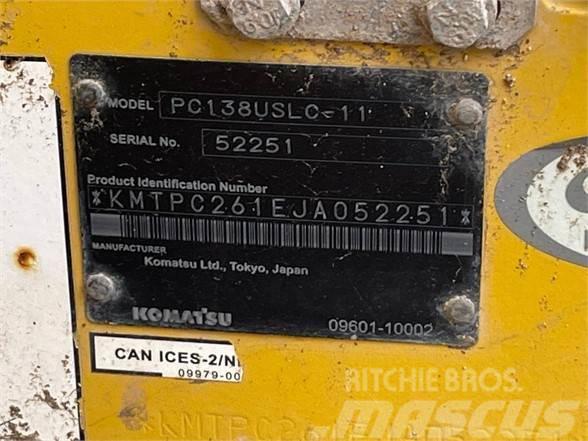Komatsu PC138US LC-11 Escavadoras de rastos