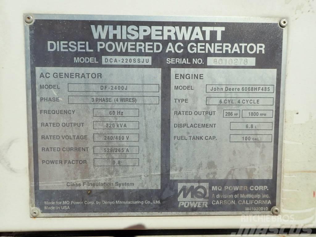 MultiQuip DCA220SSJU Geradores Diesel