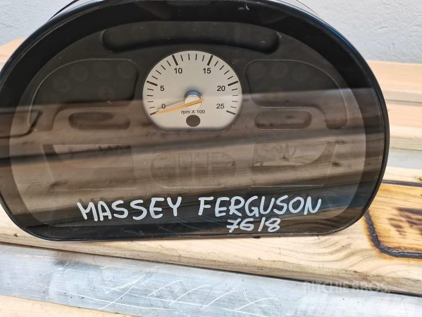 Massey Ferguson 7620 {hour meter A3 4353089 M92} Cabines e interior