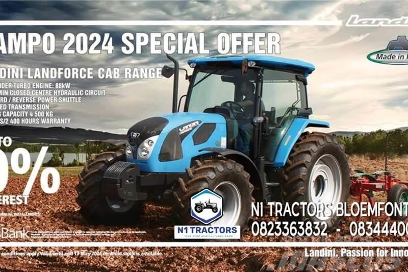 Landini NAMPO 2024 SPECIAL LANDFORCE CAB RANGE Tractors