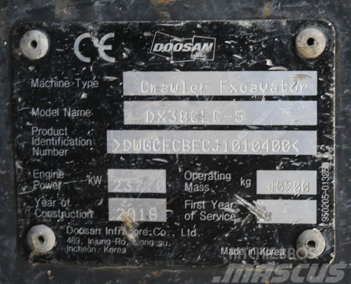 Doosan DX380LC-5 Escavadoras de rastos