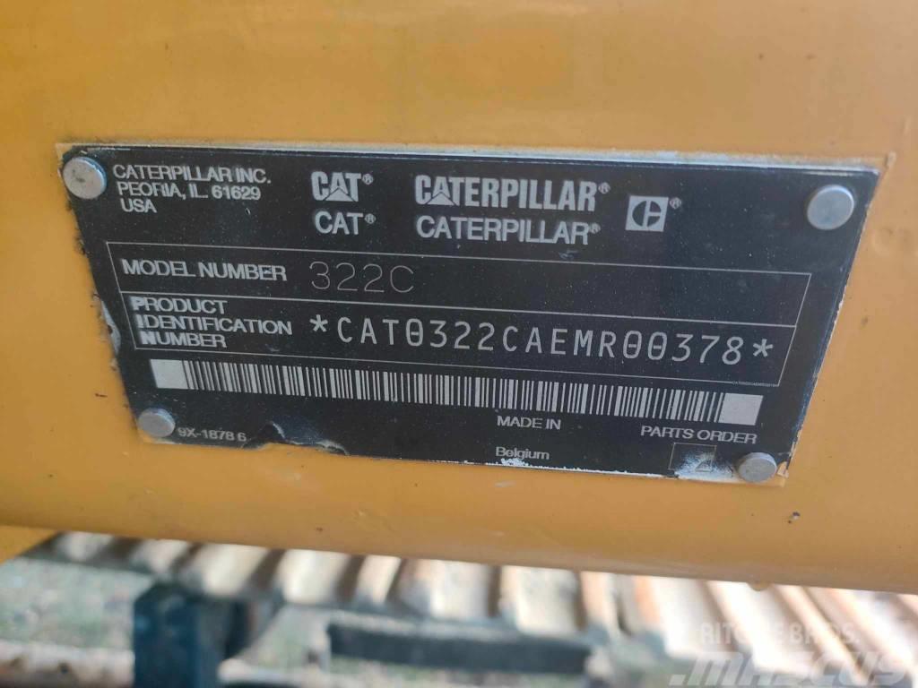 CAT 322C Escavadoras de rastos
