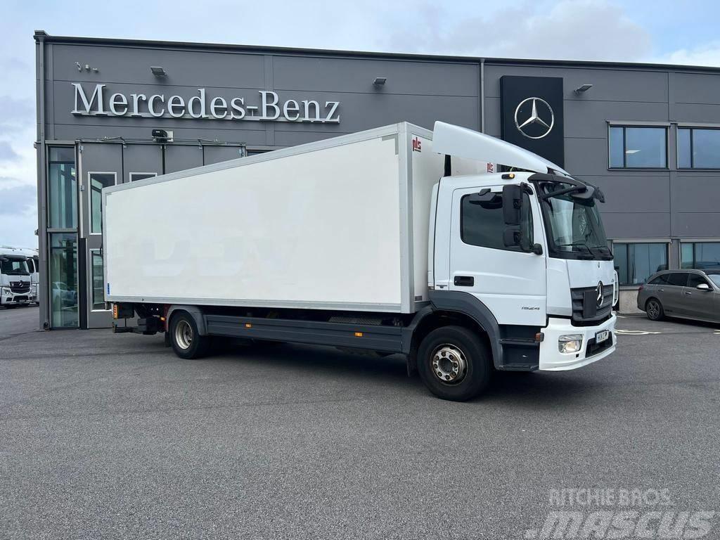 Mercedes-Benz ATEGO 1524 L Trp. Öppningsbar sida Camiões de caixa fechada
