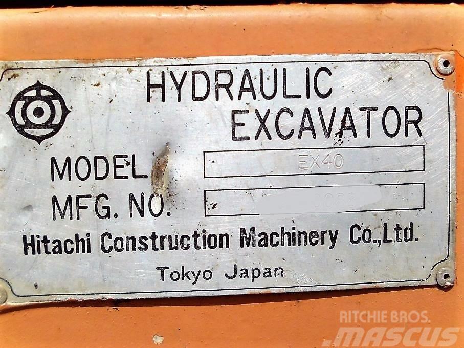 Hitachi EX 40 Mini Escavadoras <7t