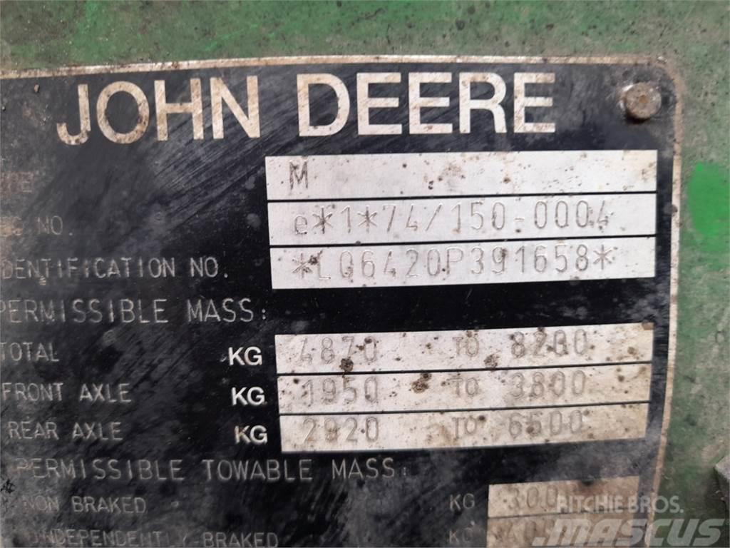 John Deere 6420 Tratores Agrícolas usados