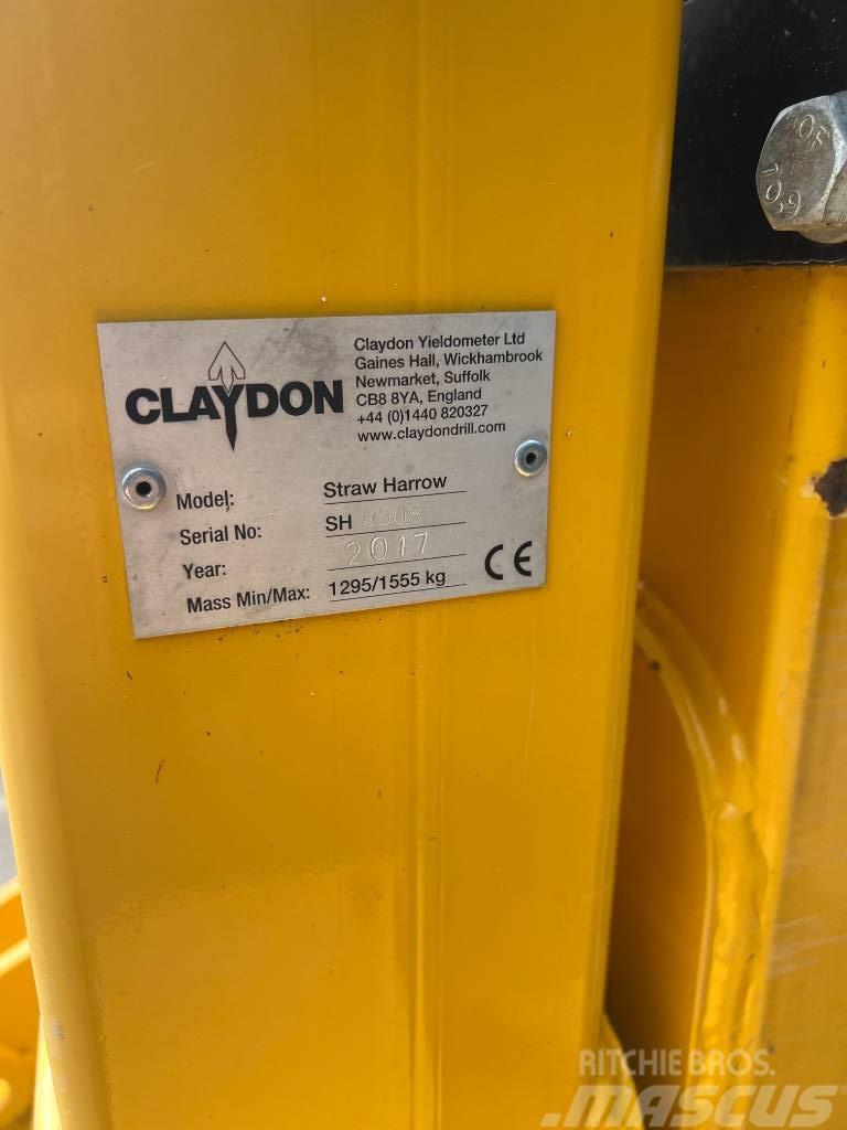 Claydon 7.5m Straw Harrow Grades