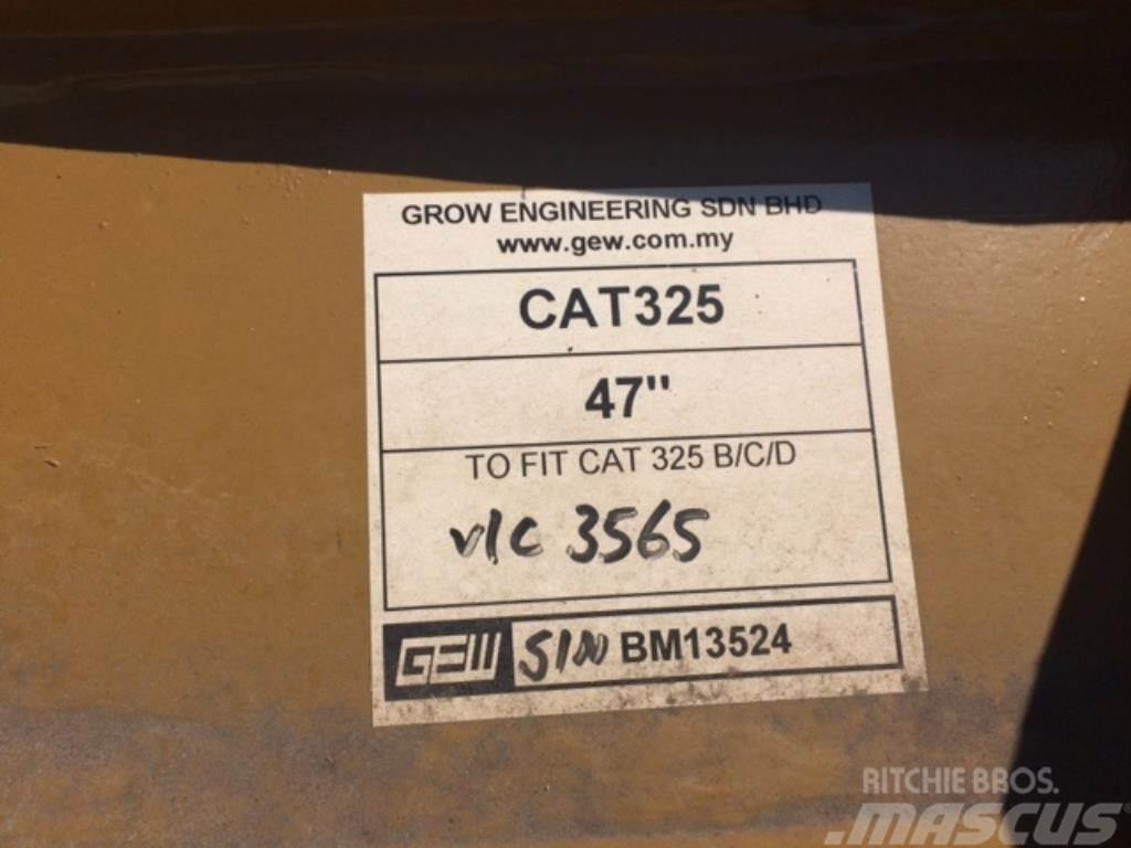 CAT 325B / 325C / 325D 47 inch HDbucket Baldes