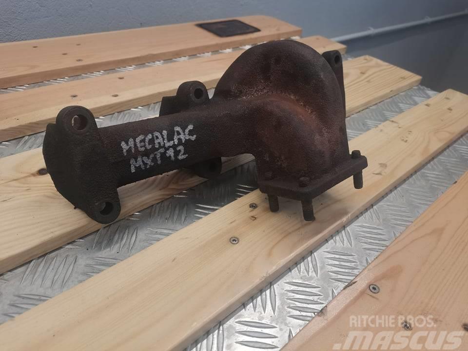  Mecelac 12 MXT {Cummins 4BT3.9C exhaust manifold Motores
