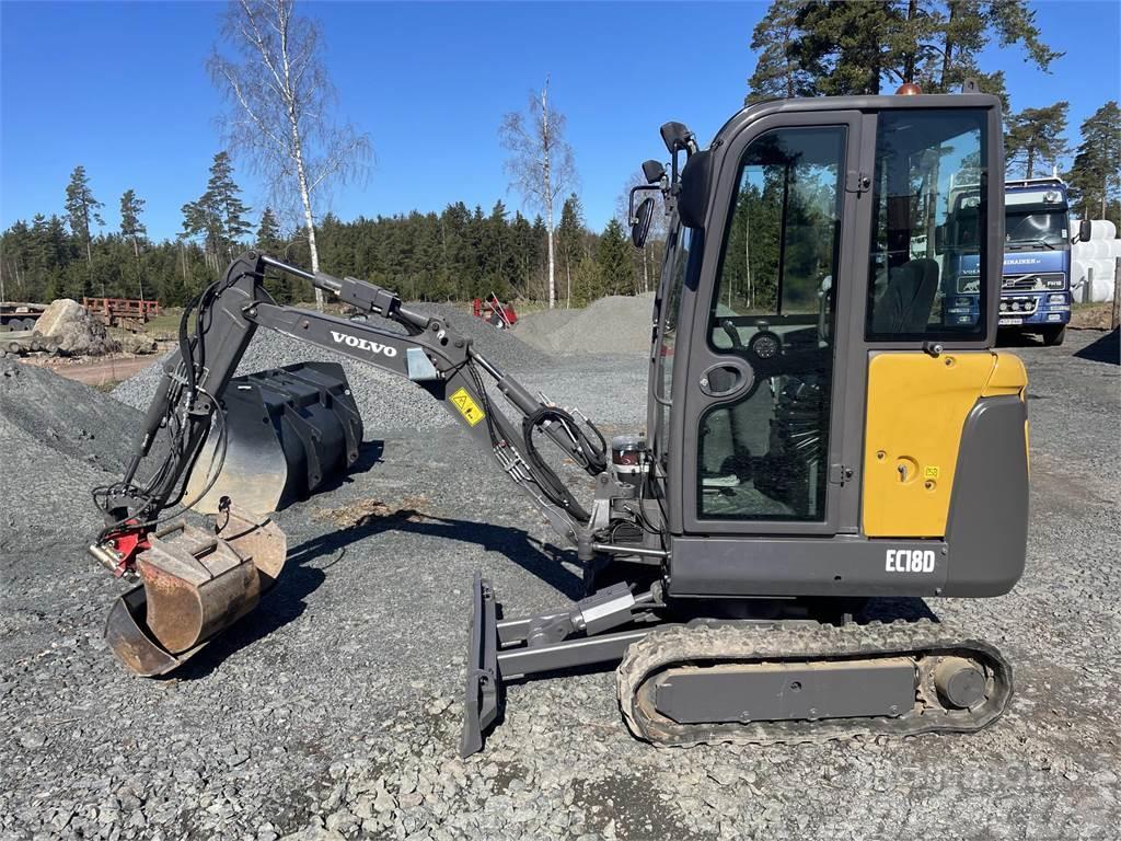 Volvo EC 18 D Minikaivuri Mini excavators < 7t (Mini diggers)