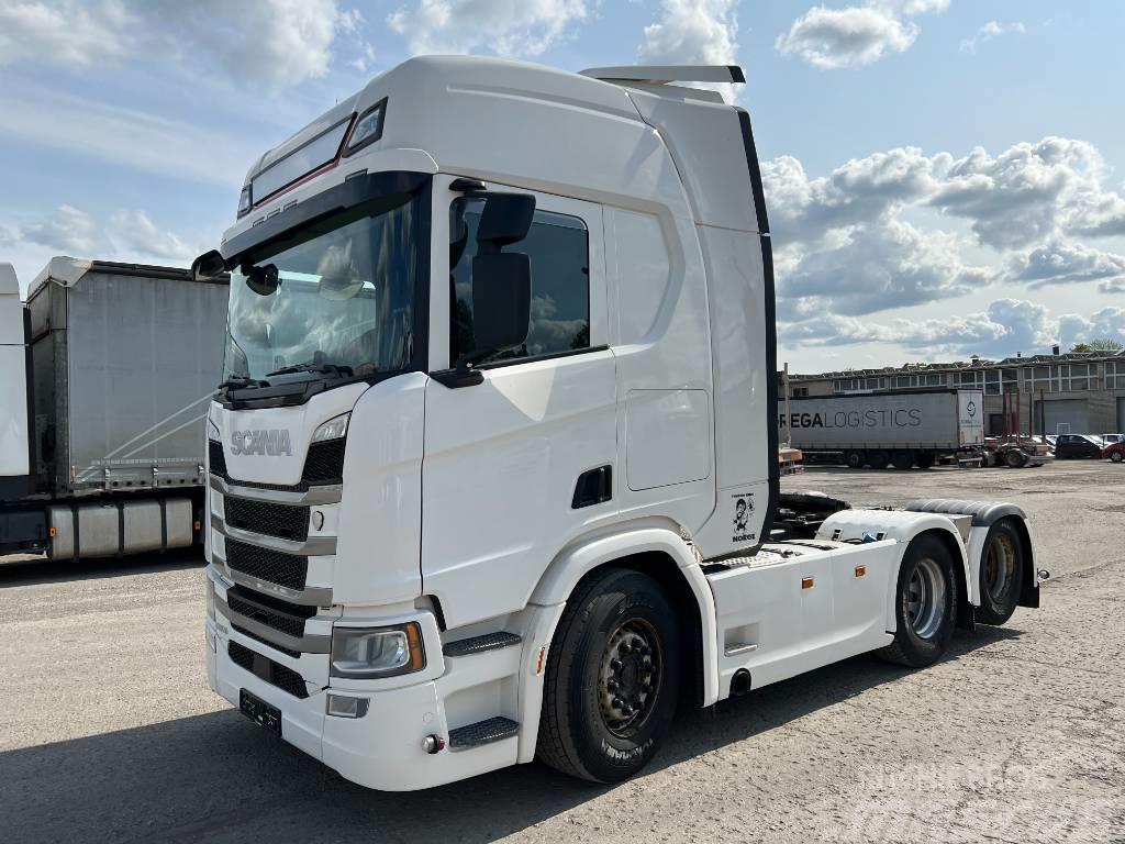Scania R500A6X2NB full air, RETARDER,9T front axle!! Tractores (camiões)