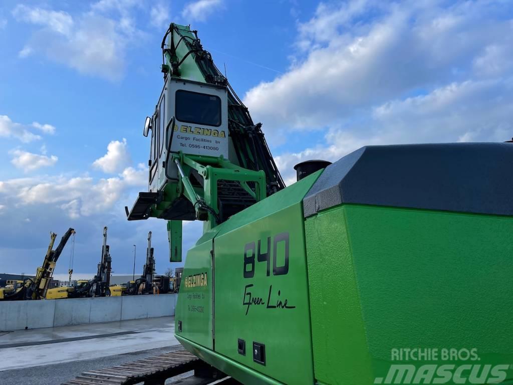 Sennebogen 840 Green Line with Hydraulic undercarriage Manipuladores de resíduos / indústria