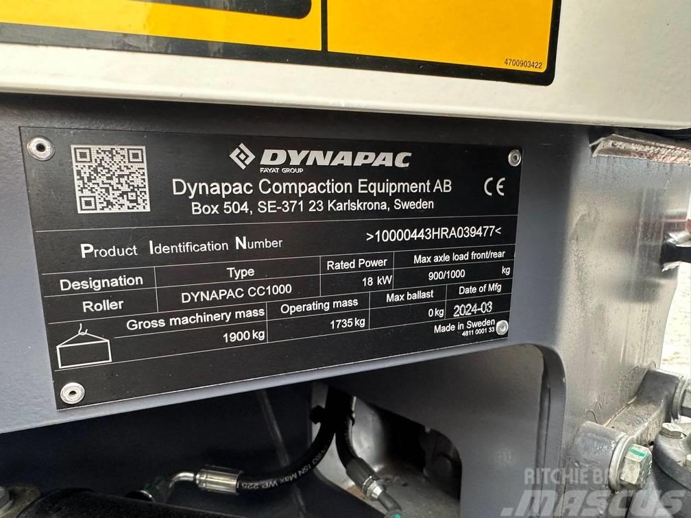 Dynapac CC 1000 Cilindros Compactadores tandem