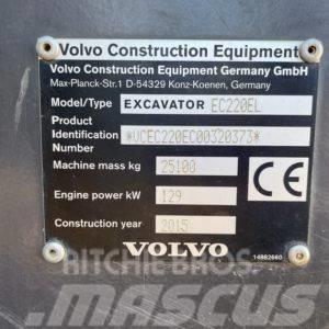 Volvo EC220E Escavadoras de rastos