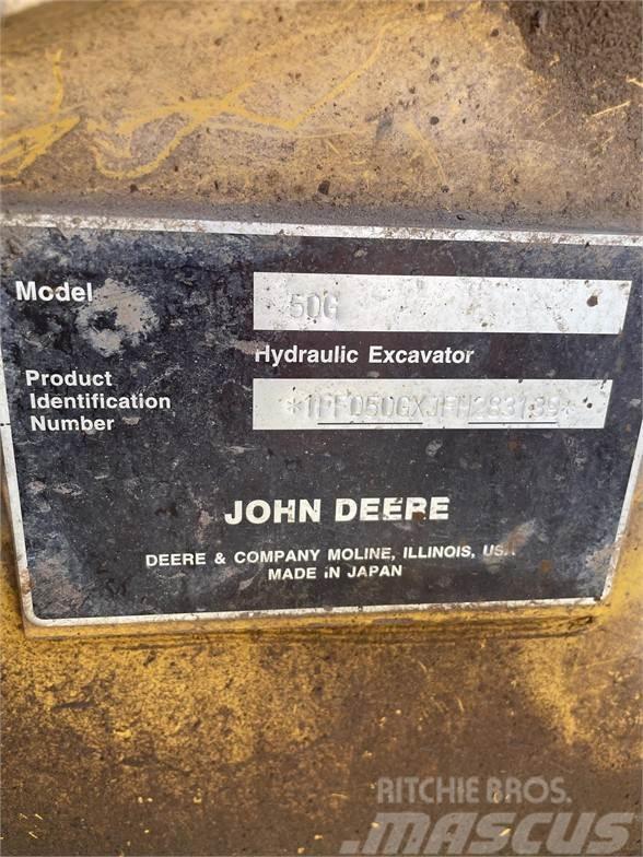 John Deere 50G Mini Escavadoras <7t