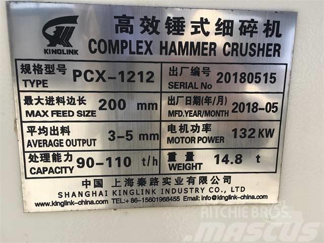 Kinglink PCX1212 Complex Hammer Crusher Britadeiras
