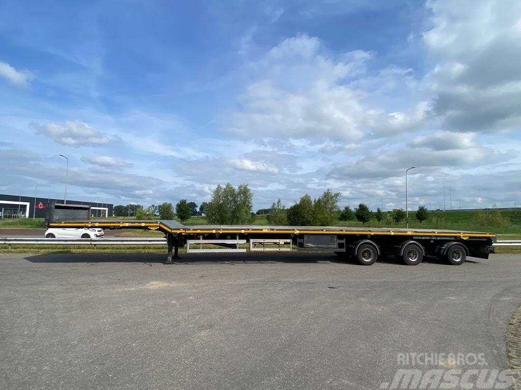 Broshuis trailer 3 -time extendable Windmill transporter Semi Reboques estrado/caixa aberta