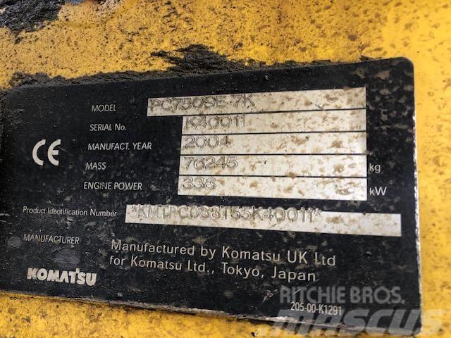 Komatsu PC 750 SE-7K Escavadoras de rastos