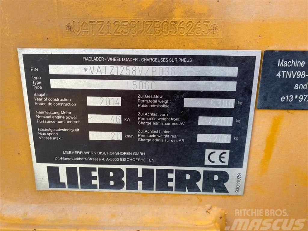 Liebherr L 506 C Pás carregadoras de rodas