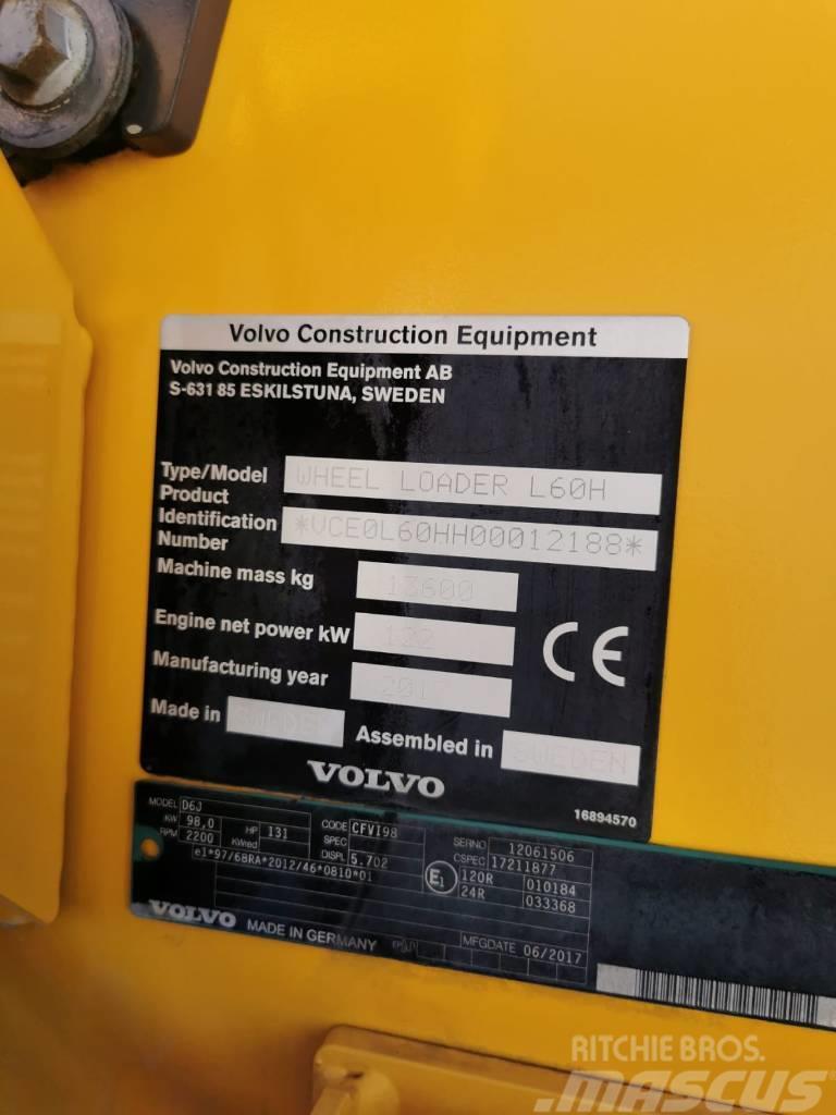Volvo L60H Wheel loaders