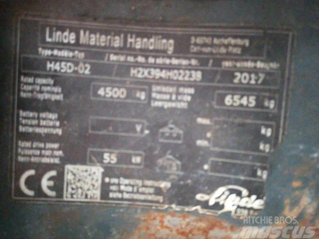 Linde H45D-02 Empilhadores Diesel