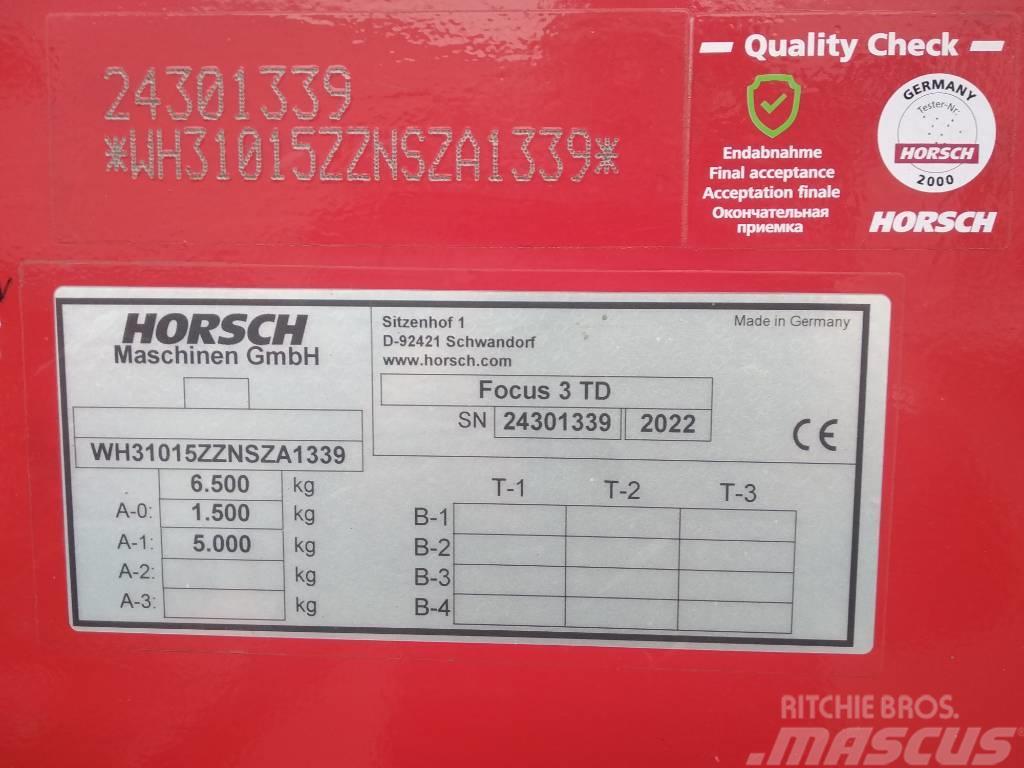 Horsch Focus 3 TD Perfuradoras