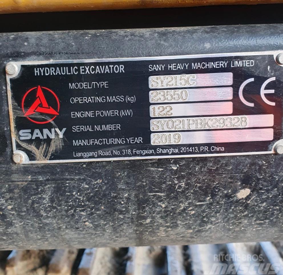 Sany SY 215 C Escavadoras de rastos