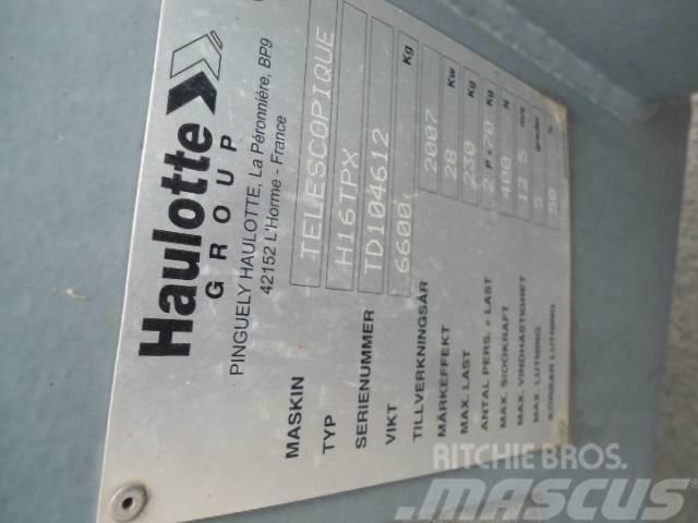 Haulotte H 16 TPX Elevadores braços Telescópicos
