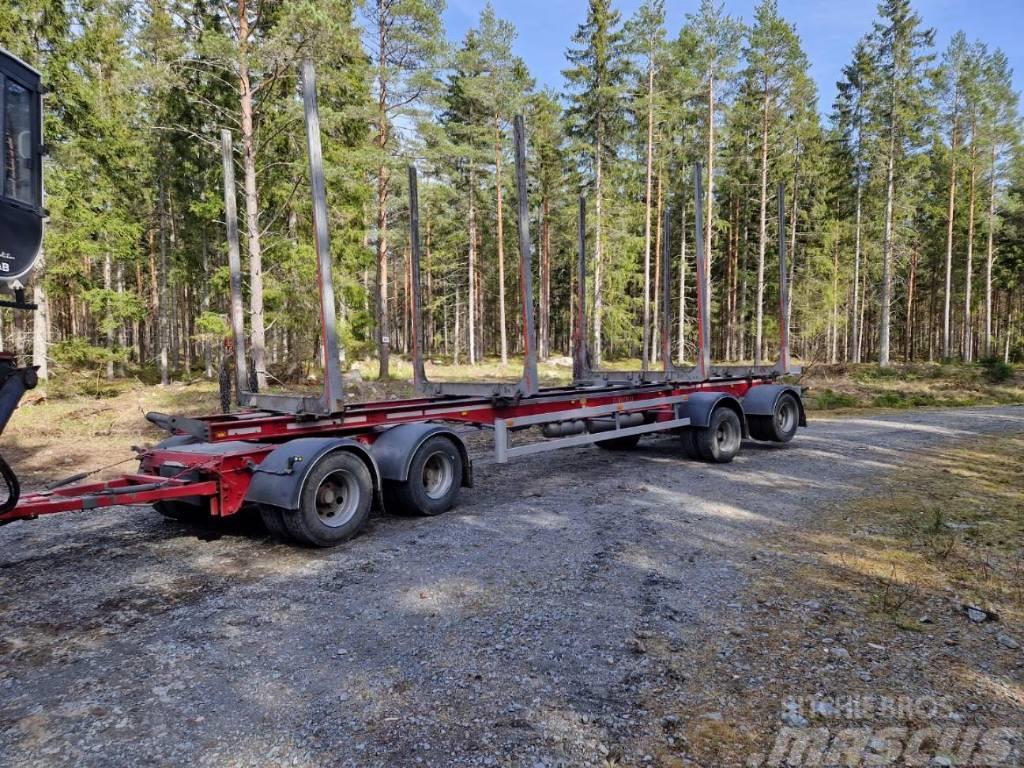 Jyki JYKI timmersläp/timmervagn Reboques de transporte de troncos