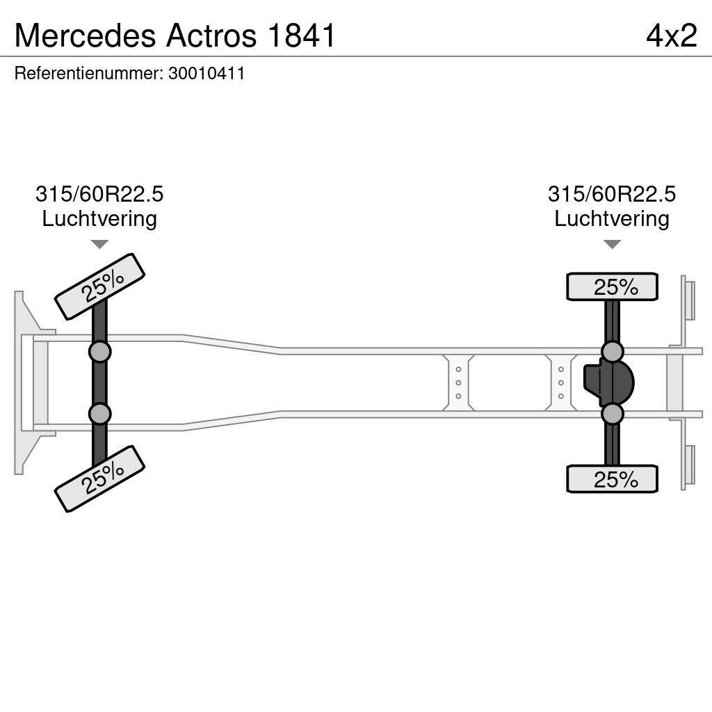 Mercedes-Benz Actros 1841 Camiões de chassis e cabine