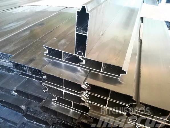  aliuminio bortines lentos užuolaidinės alumines -  Semi Reboques Cortinas Laterais