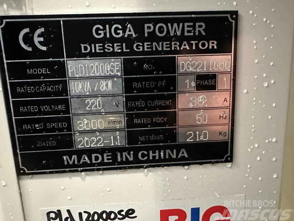  Giga power PLD12000SE 10KVA silent set Outros Geradores