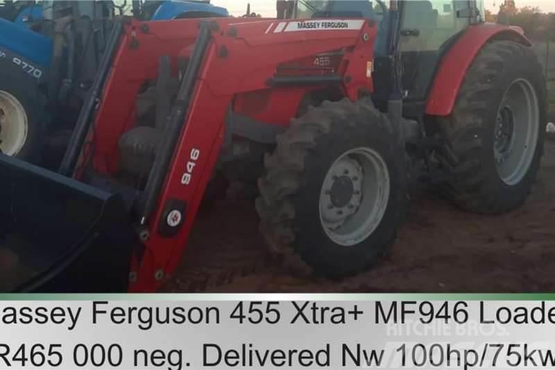Massey Ferguson 455 Xtra + MF 946 loader - 100hp / 75kw Tratores Agrícolas usados