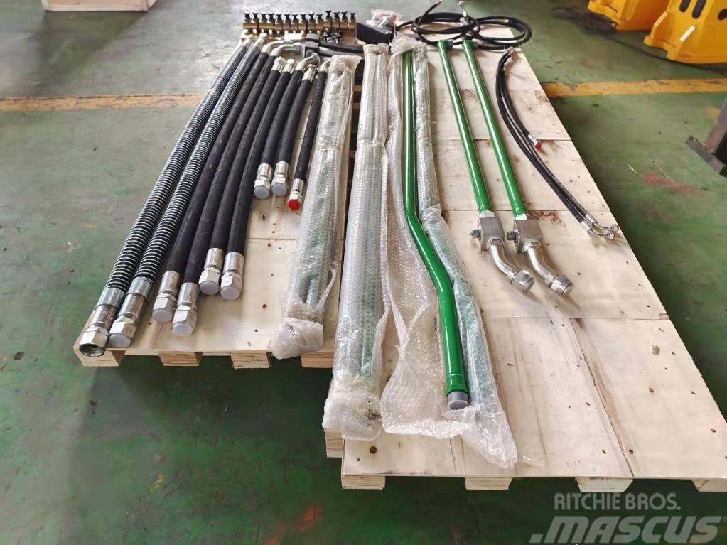 JM Attachments PipingKit for Hyd.Hammer  John Deere JD100,JD120 Outros componentes