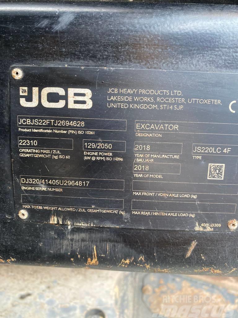 JCB JS 220 LC Escavadoras de rastos