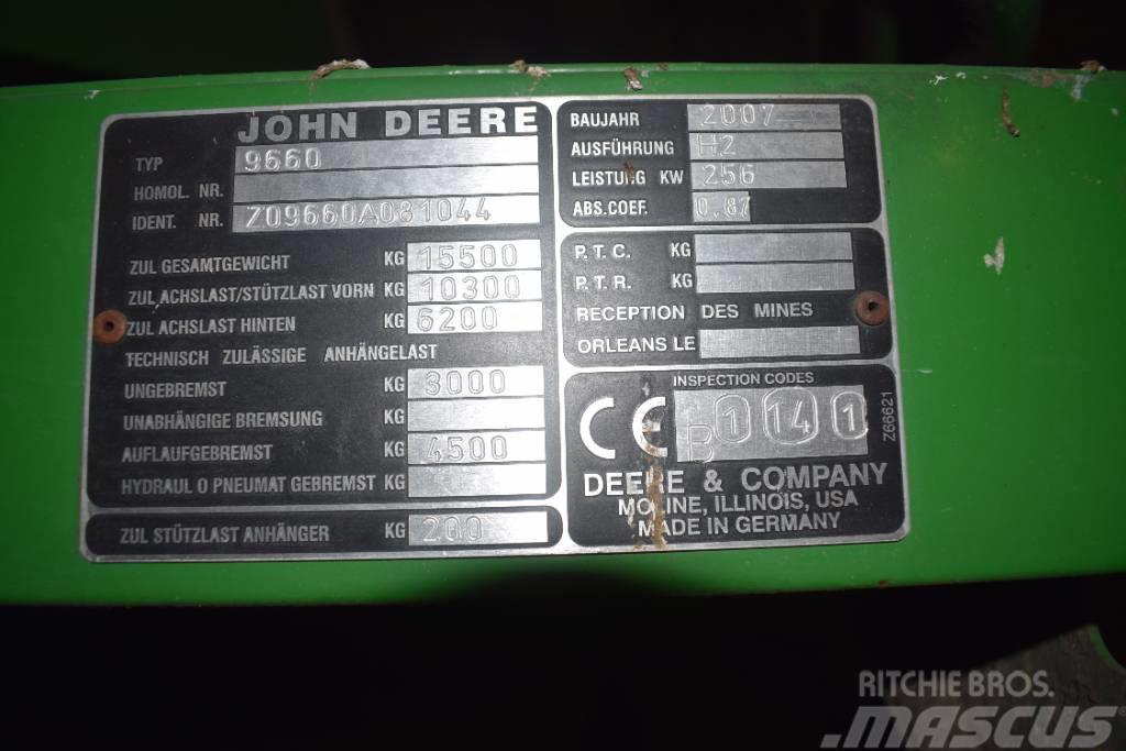 John Deere WTS 9660 i 4WD Ceifeiras debulhadoras