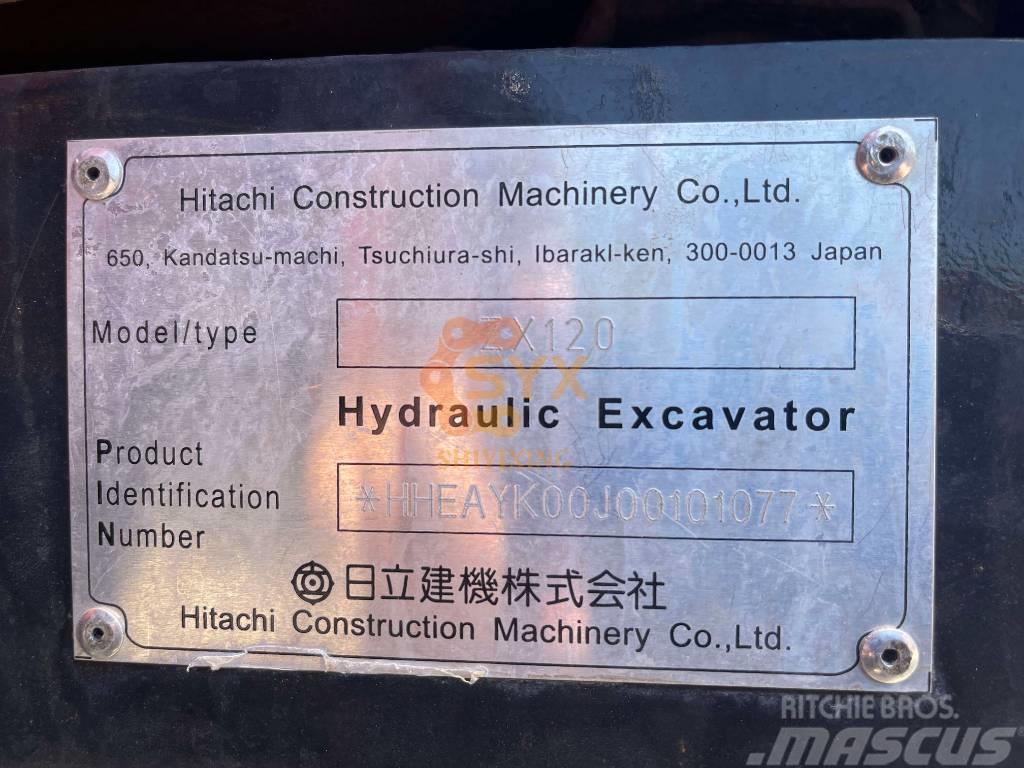 Hitachi ZX 120 Escavadoras de rastos