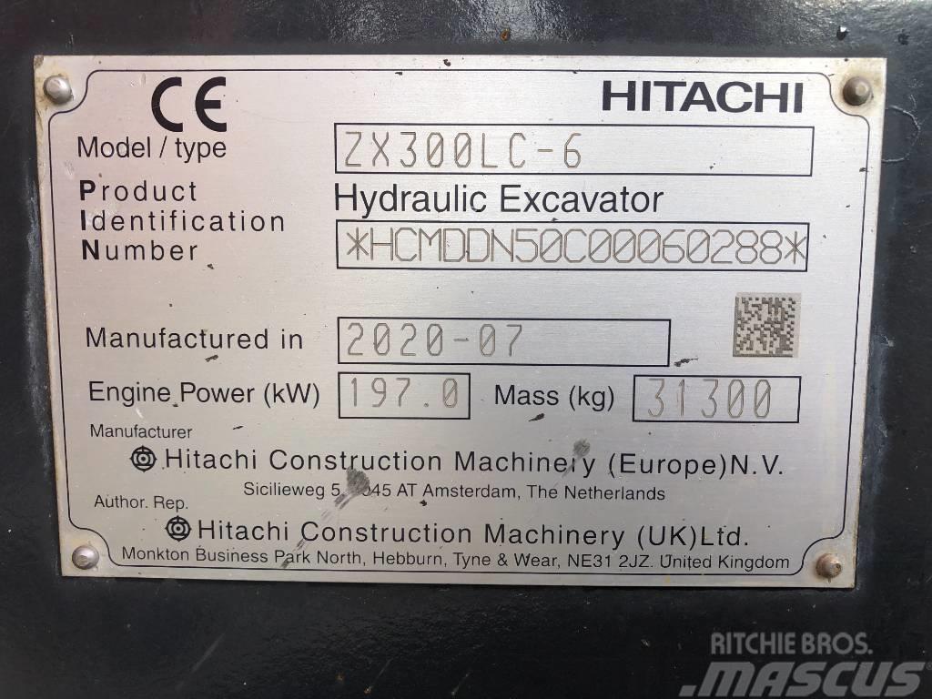 Hitachi ZX 300 LC-6 Escavadoras de rastos