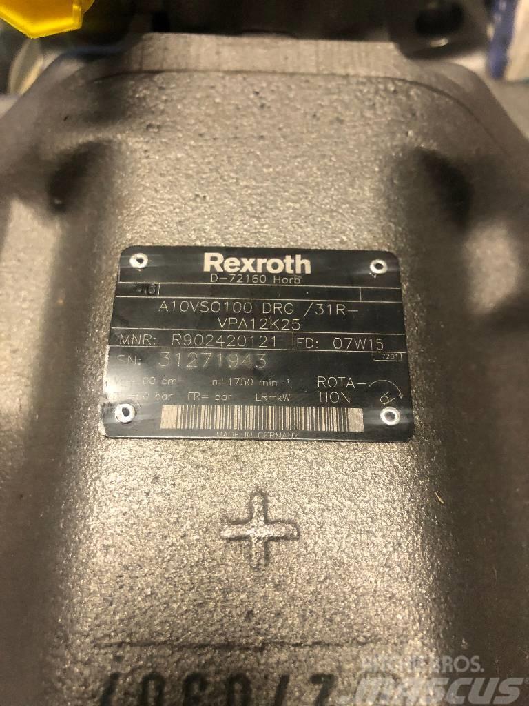 Rexroth A10VSO100DRG/31R-VPA12K25 + A10VSO 28 DG/31R-VPA12 Outros componentes