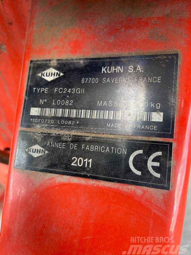 Kuhn FC 243 G II Gadanheiras-Condicionadoras