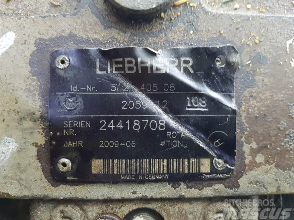 Liebherr 512140508-Rexroth R902059912-A4VG125-Drive pump Hidráulica
