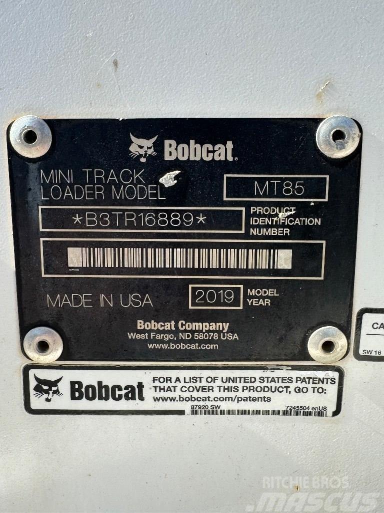 Bobcat MT 85 Carregadoras de direcção deslizante