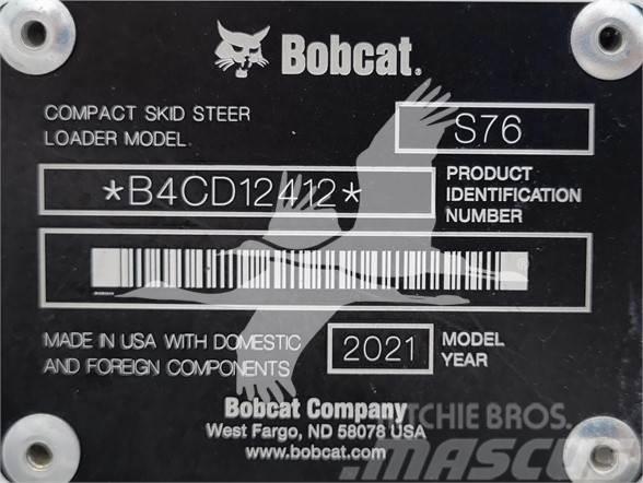 Bobcat S76 Carregadoras de direcção deslizante