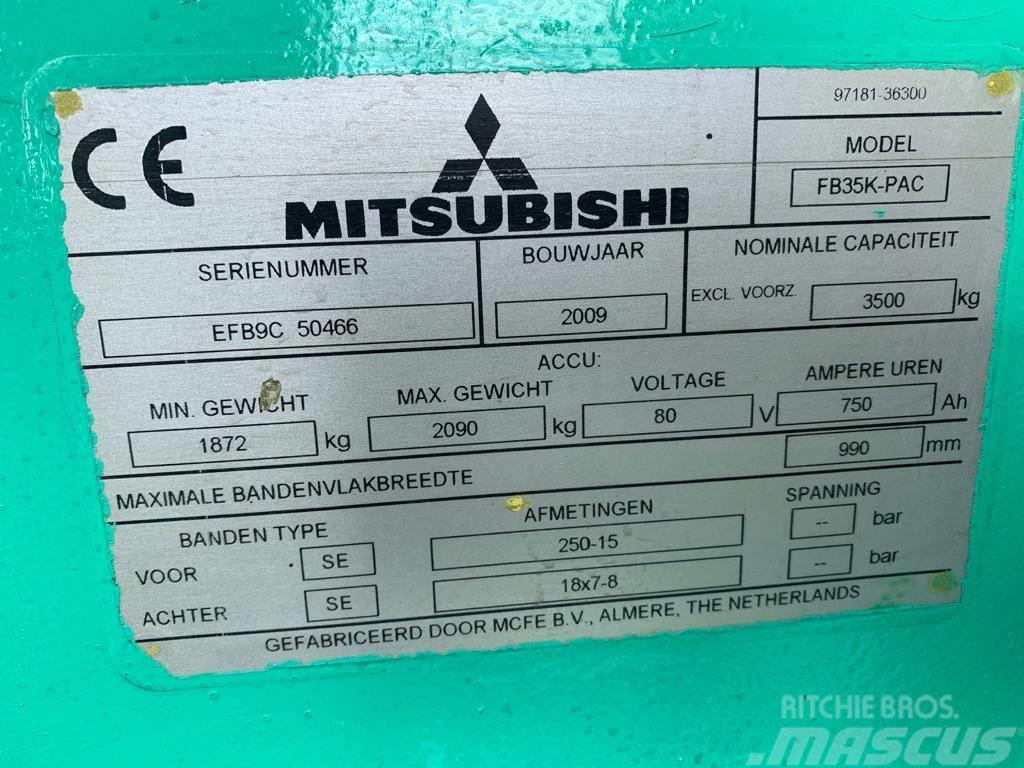 Mitsubishi FB35K-PAC Empilhadores eléctricos